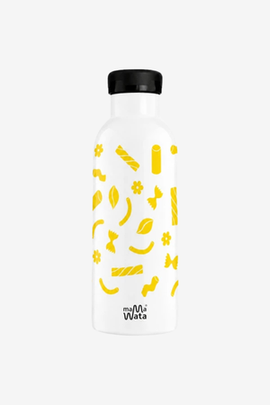 Pasta Pipetli Çocuk Termos Matara 470 ml Paslanmaz Çelik Sızdırmaz Yalıtımlı Suluk
