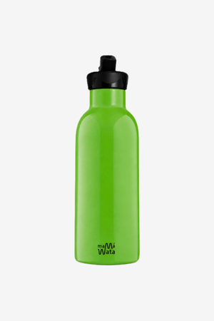 Green Pipetli Çocuk Termos Matara 470 ml Paslanmaz Çelik Sızdırmaz Yalıtımlı Suluk