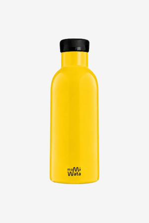 Yellow Pipetli Çocuk Termos Matara 470 ml Paslanmaz Çelik Sızdırmaz Yalıtımlı Suluk