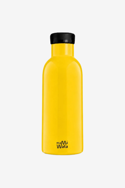 Yellow Pipetli Çocuk Termos Matara 470 ml Paslanmaz Çelik Sızdırmaz Yalıtımlı Suluk