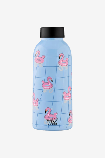 Flamingos Paslanmaz Çelik Termos Matara 470 ml Sızdırmaz Yalıtımlı Suluk