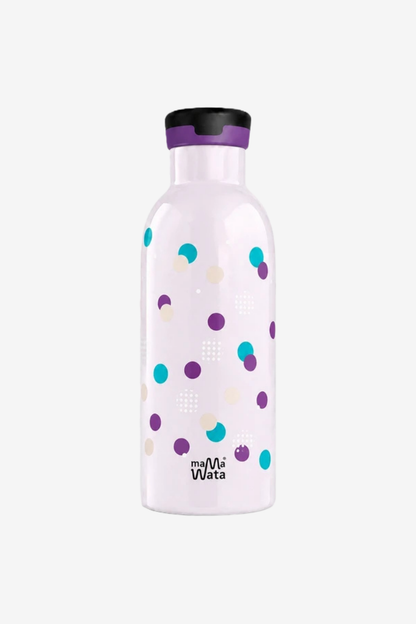 Bubbles Pipetli Çocuk Termos Matara 470 ml Paslanmaz Çelik Sızdırmaz Yalıtımlı Suluk