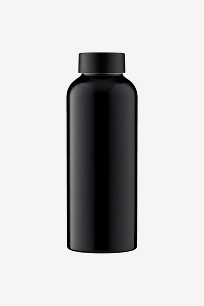 Black Paslanmaz Çelik Matara 500 ml Ultra Hafif Sızdırmaz Suluk