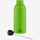 Green Pipetli Çocuk Termos Matara 470 ml Paslanmaz Çelik Sızdırmaz Yalıtımlı Suluk
