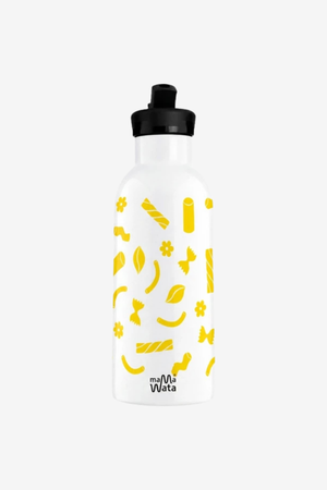 Pasta Pipetli Çocuk Termos Matara 470 ml Paslanmaz Çelik Sızdırmaz Yalıtımlı Suluk