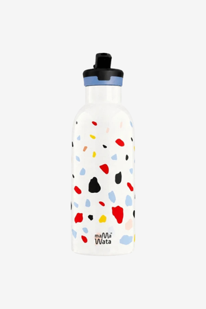 Party Pipetli Çocuk Termos Matara 470 ml Paslanmaz Çelik Sızdırmaz Yalıtımlı Suluk