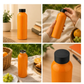 Orange Paslanmaz Çelik Matara 500 ml Ultra Hafif Sızdırmaz Suluk