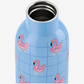 Flamingos Pipetli Çocuk Termos Matara 470 ml Paslanmaz Çelik Sızdırmaz Yalıtımlı Suluk