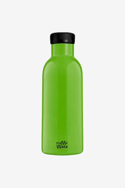 Green Pipetli Çocuk Termos Matara 470 ml Paslanmaz Çelik Sızdırmaz Yalıtımlı Suluk